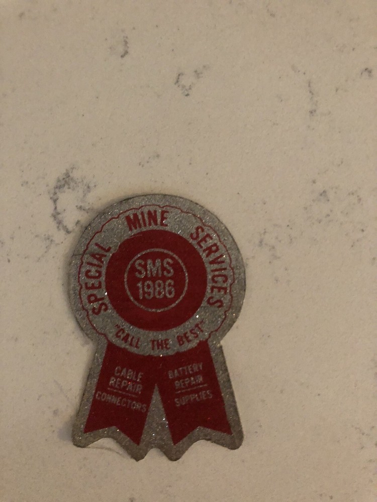 Coal Mining Stickers. Nice Older Vendor