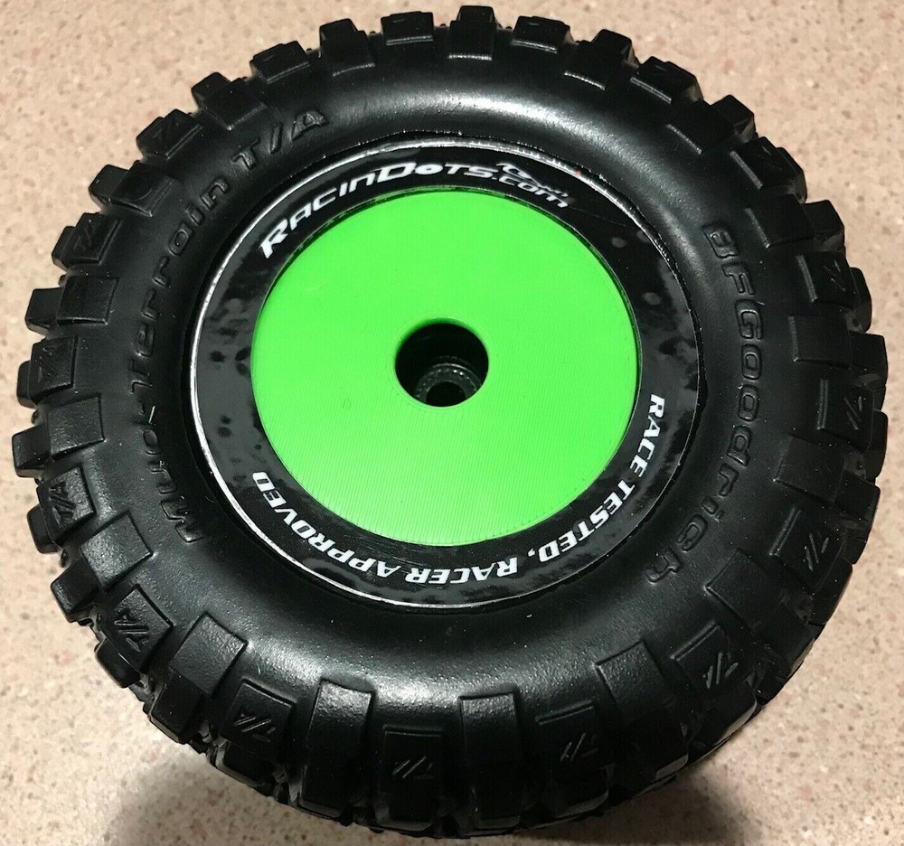 Racin Dots Traxxas Split Spoke Wheel Dot, Green