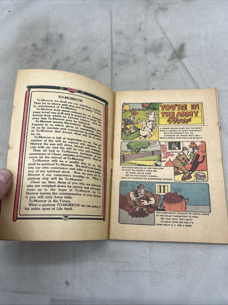 WW2 US Private Bill Booklet (CC109