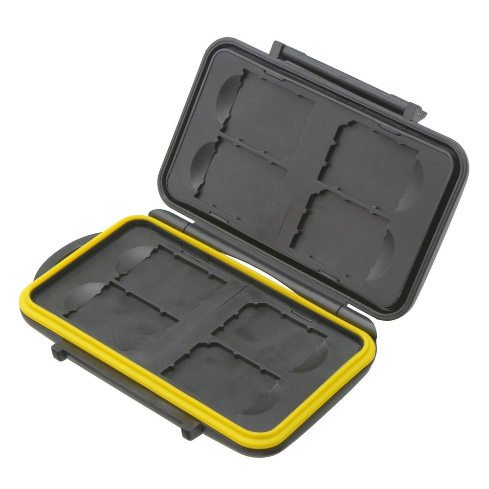 JJC MC-SD8 Memory Storage Case for 8X SD Card Black