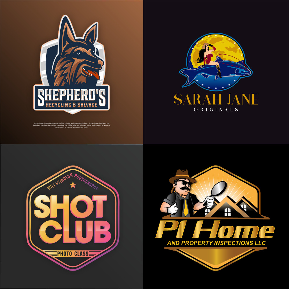 PROFESSIONAL CUSTOM LOGO DESIGN + UNLIMITED REVISION + VECTOR FILE