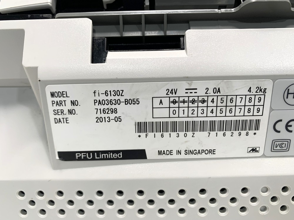 Fujitsu Fi-6130Z Color Duplex Sheet-Fed Document Scanner Tested