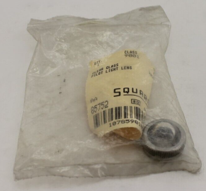 Square D 9001 C-6 Clear Glass Pilot Light Lens