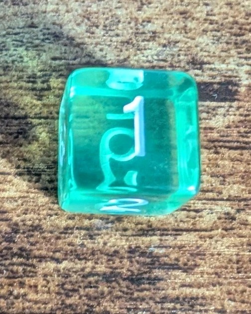 Green Poly D&D Dice Set