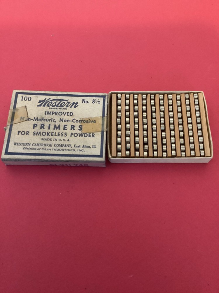 EMPTY Ammo Box Western Primers