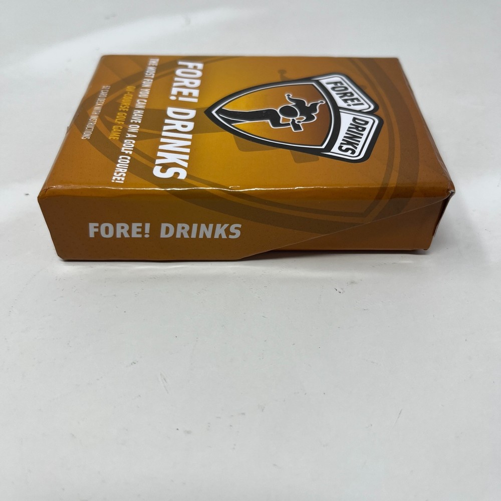 Fore! Drinks On-Course Golf Game Card Game - COMPLETE