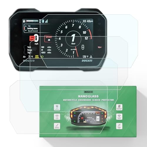 Motorcycle Accessories Nano Glass Dashboard Screen Protector Kit for Ducati