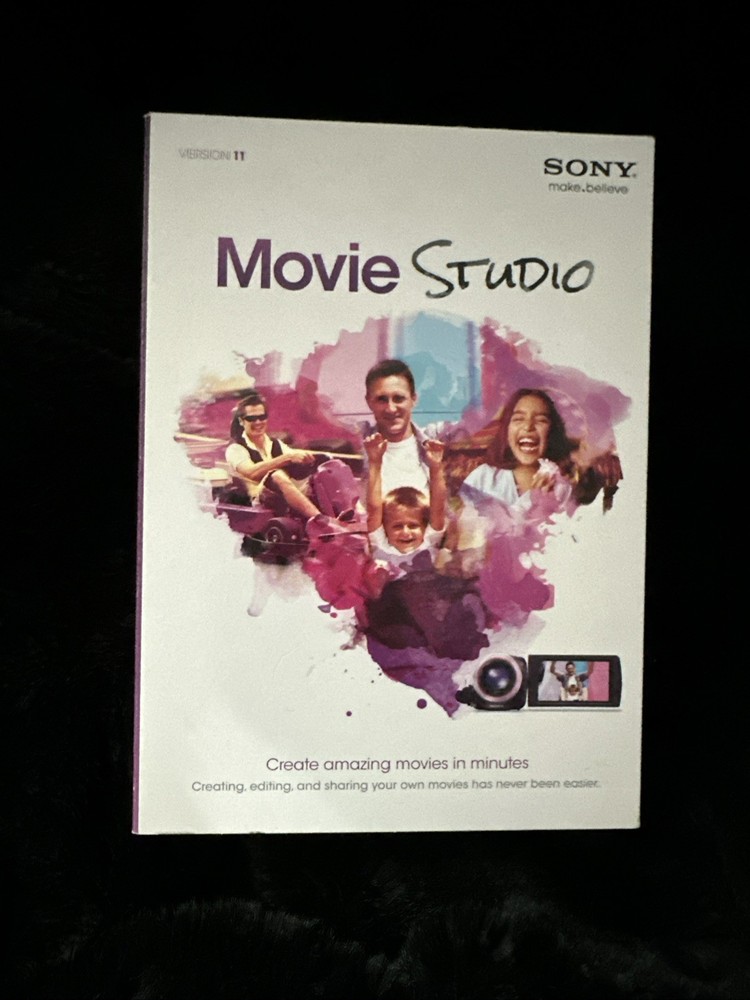 Sony Movie Studio - version 11 Audio/Video Authoring Video Editing Software