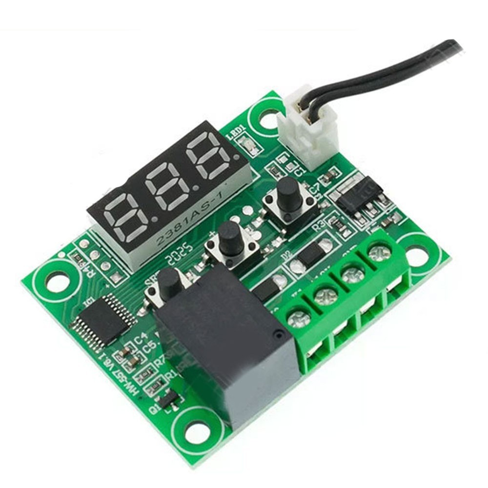 1XDigital Temperature Control Switch Sensor Module 1XAcrylic Clear Box Brand New
