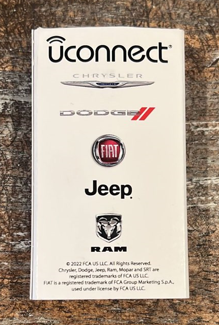 2024 North American MAP for UCONNECT 8.4AN navigation system (RA4/VP4) DODGE RAM