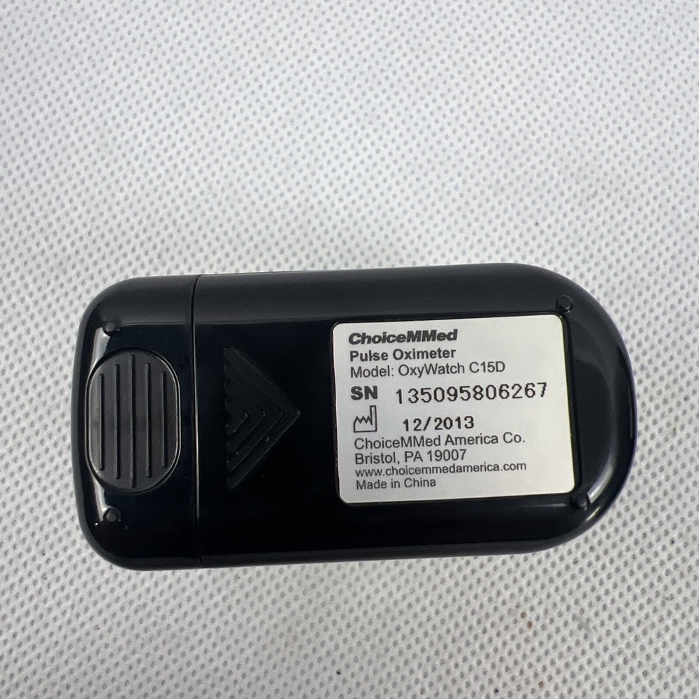 Pulse Odometer ChoiceMMed Oxywatch C15D