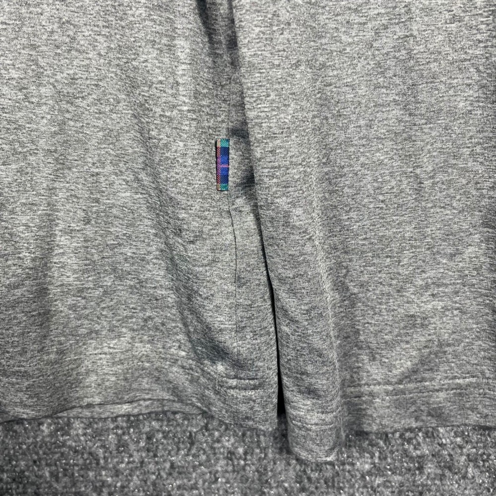 William Murray Quarter Zip Pullover Mens XL Grey Heathered Golf Performance Top