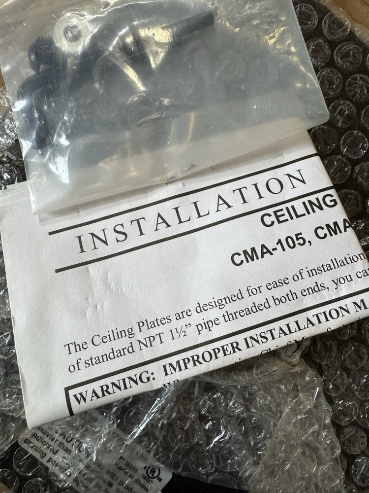 Chief CMA110 8" Ceiling Plate *NEW*