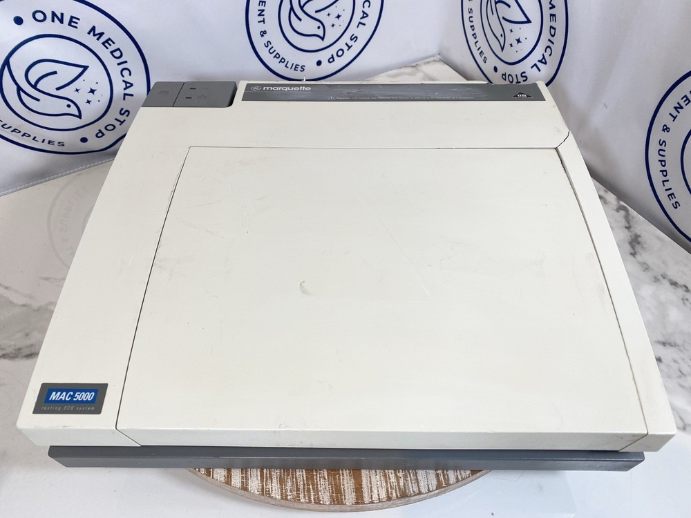 GE MAC 5000 Electrocardiograph EKG Machine / Power Test Only
