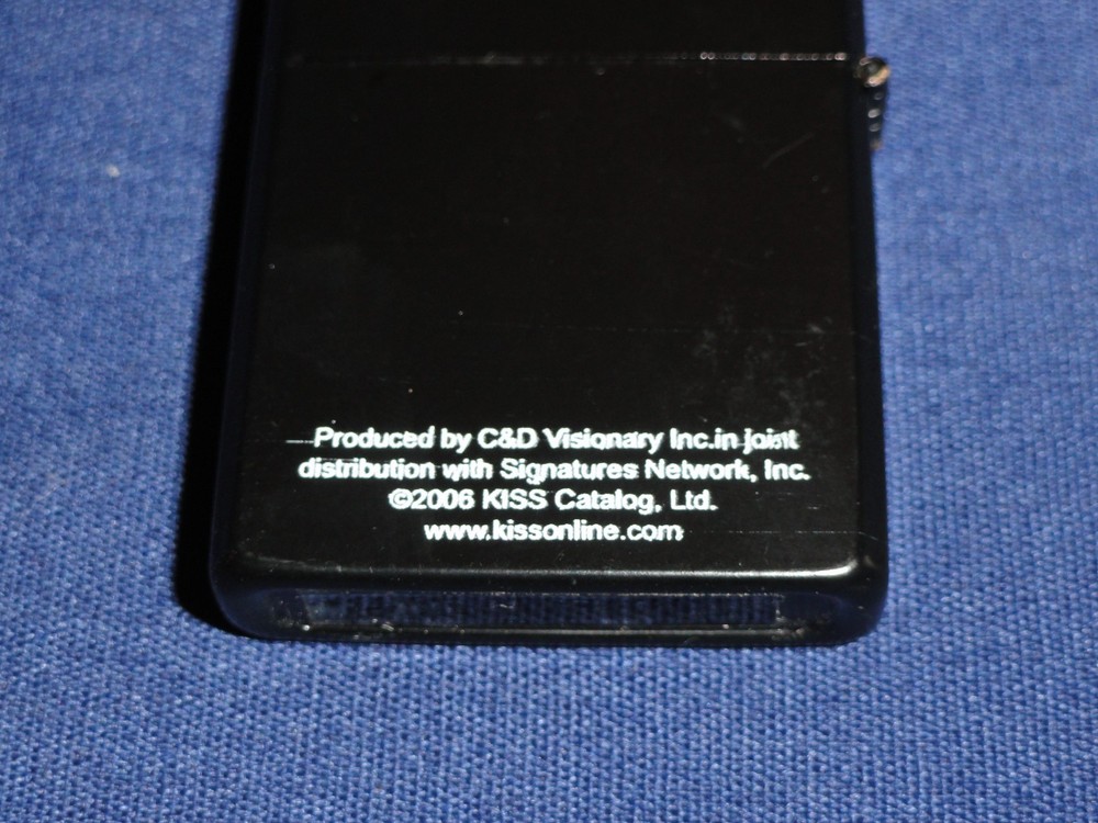 KISS In Concert Kiss Tonight 2006 C&D Visionary Lighter