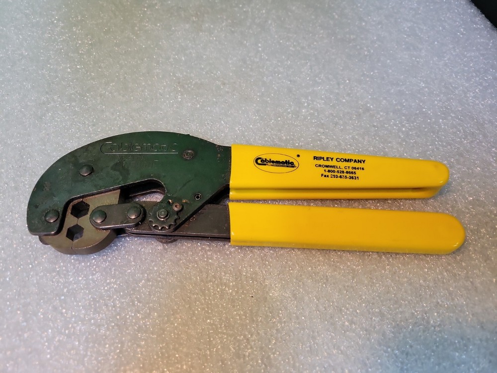 Ripley / Cablematic CR 596QL Crimp Tool