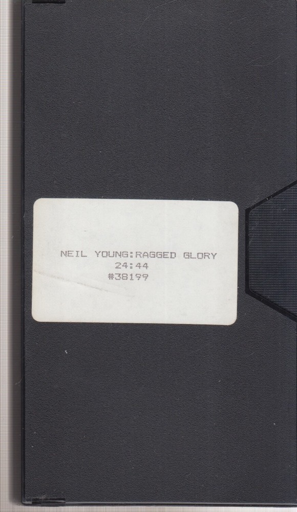 neil young  ragged glory vhs promo