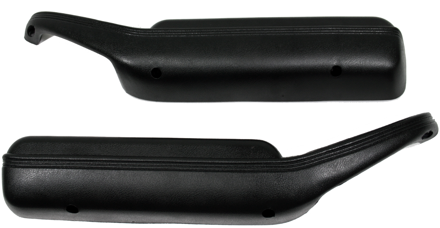 1977-1981 Camaro Firebird Trans Am Rest Armrest Base Door Handle Pull Pair Black