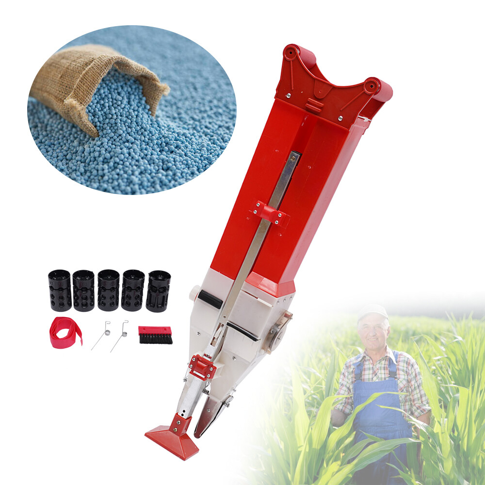 Manual Fertilizer Applicator Tool for Efficient Garden Use