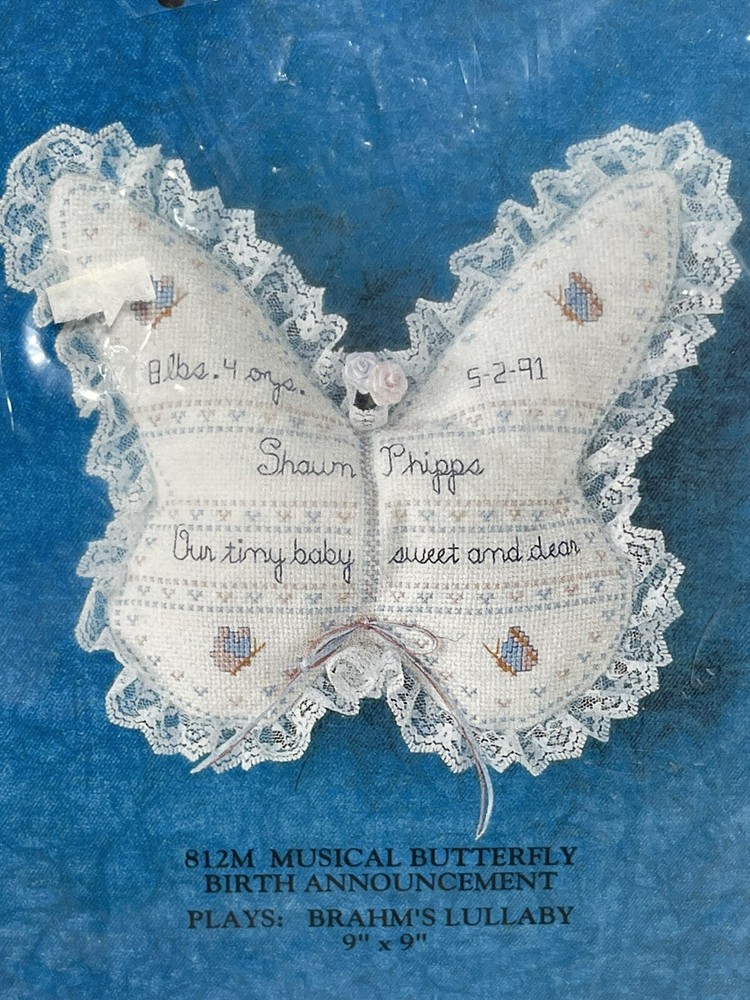Sandi Phipps Musical Sentiments #812 CP - Chart Pack - 3 Projects -Birth/Wedding