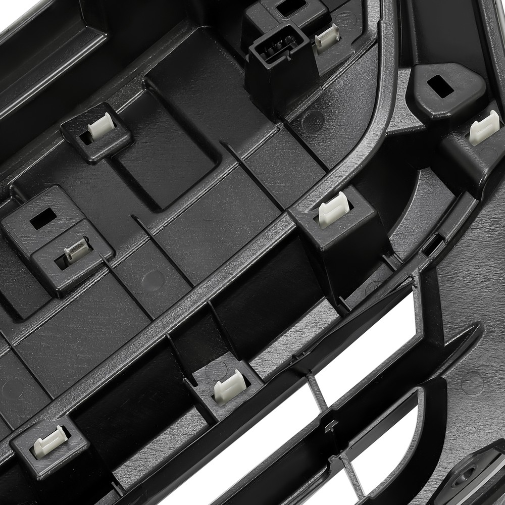 For Honda Pilot 2019-22 Front Upper Grille W/ Gloss Black Molding Trim Assembly