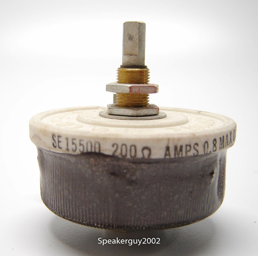 NOS Ohmite Potentiometer / SE15500 / 200 Ohm