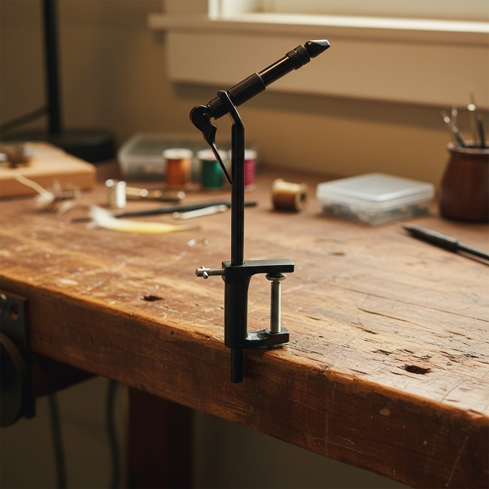 Super AA Fly Tying Vise - Precision Jaws & 360-Degree Rotation for Ideal Angle