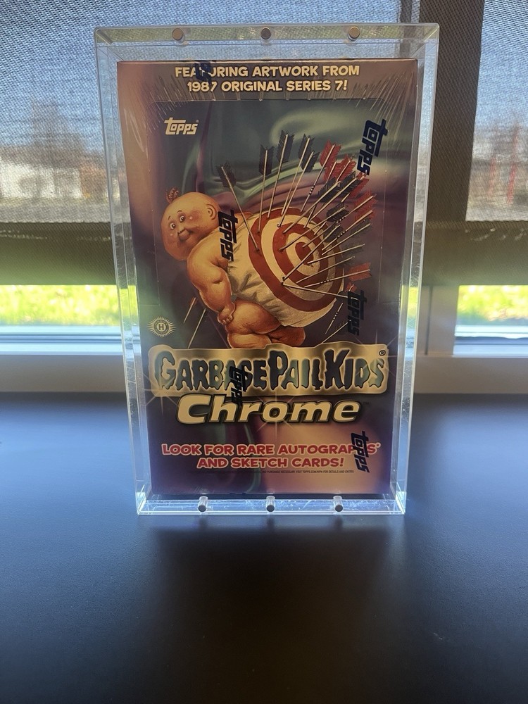 Acrylic Display Case Stackable FITS 2024 Garbage Pail Kids Chrome 7 Hobby Box