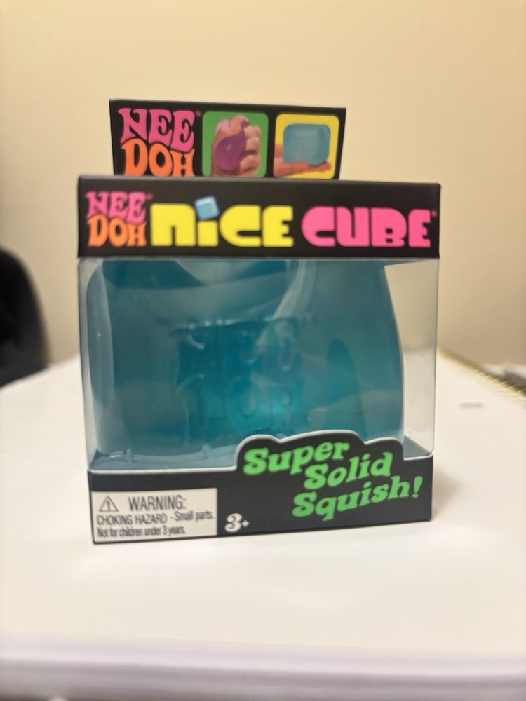 NeeDoh Nice Cube Satisfying Square Shape Sensory Toy