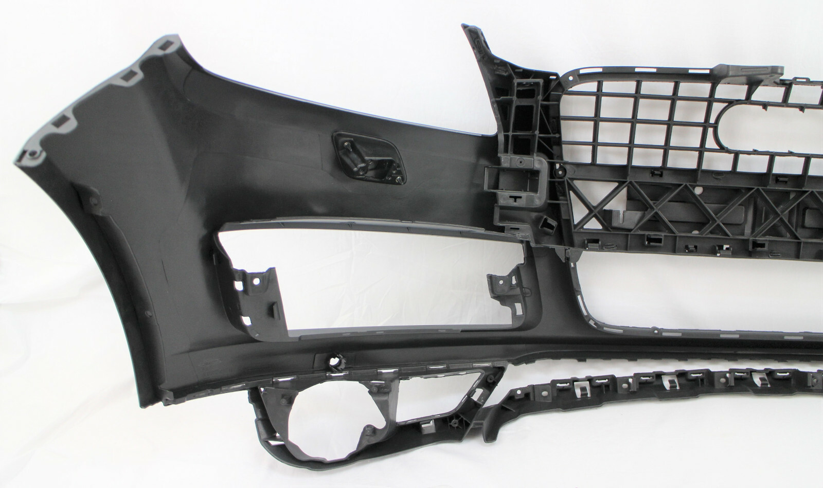 2010- 2015 Q7 Front Bumper cover grille lower spoiler radiator support 14pc kit