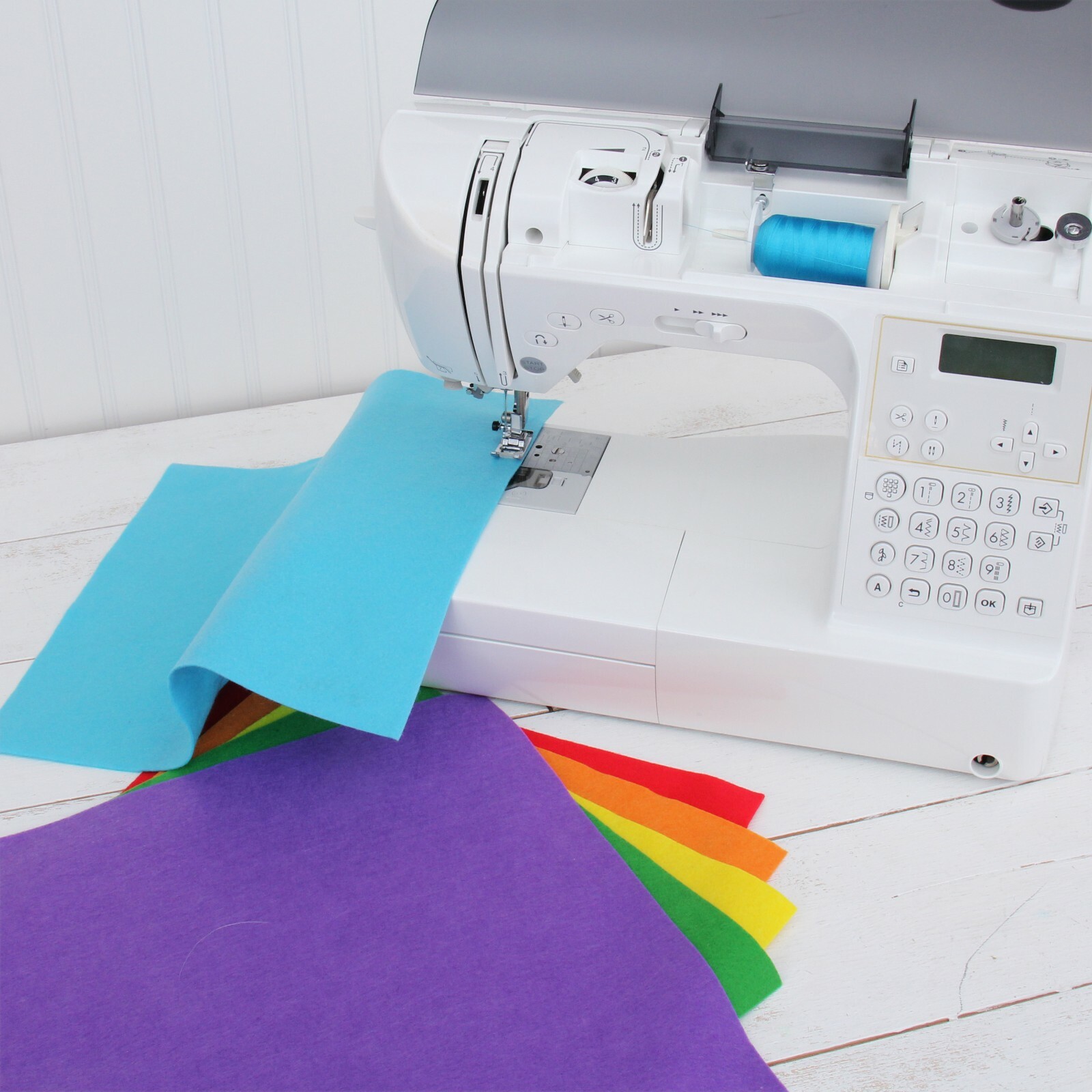 Premium Felt Individual Sheets - 12" x 12" - 30 Colors - Soft Wool-Like 1.2mm