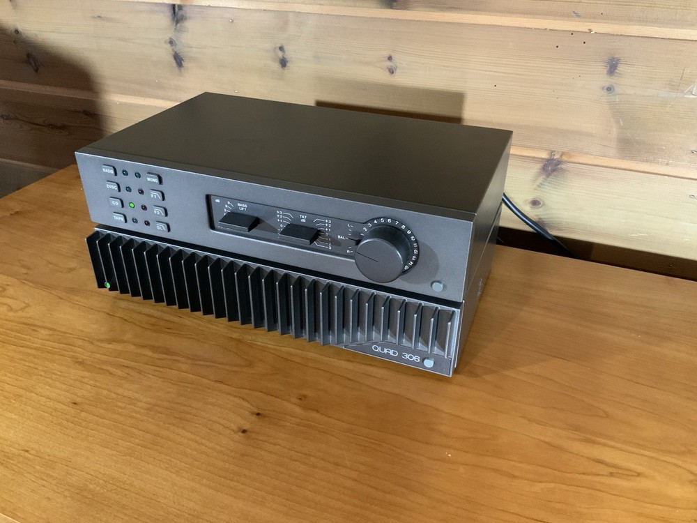 Quad 34 Pre Amplifier, Quad 306 Power Amplifier
