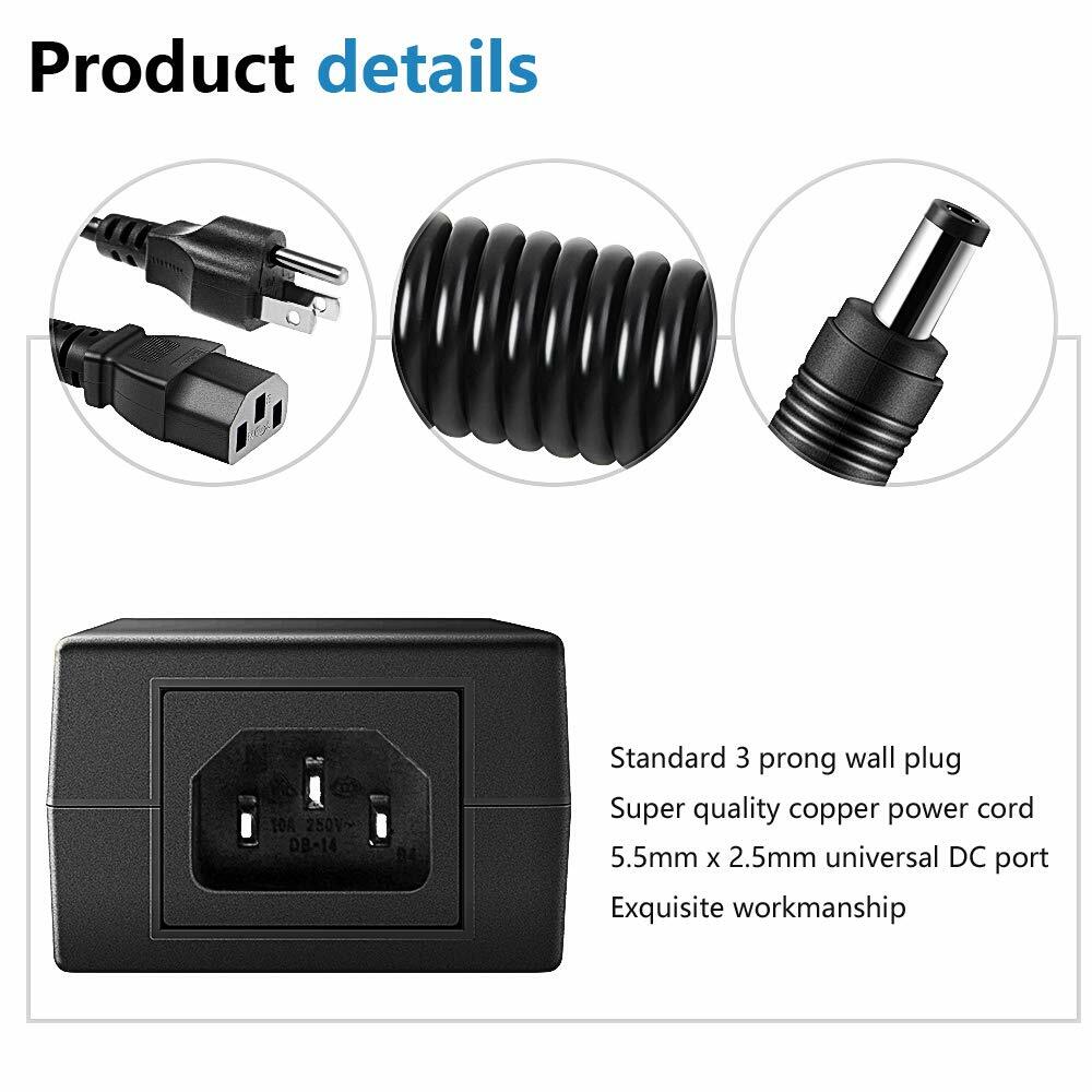 AC/DC 12V 5A Power Supply Adapter Transformer For 5050/3528 LED Strip Light 60W