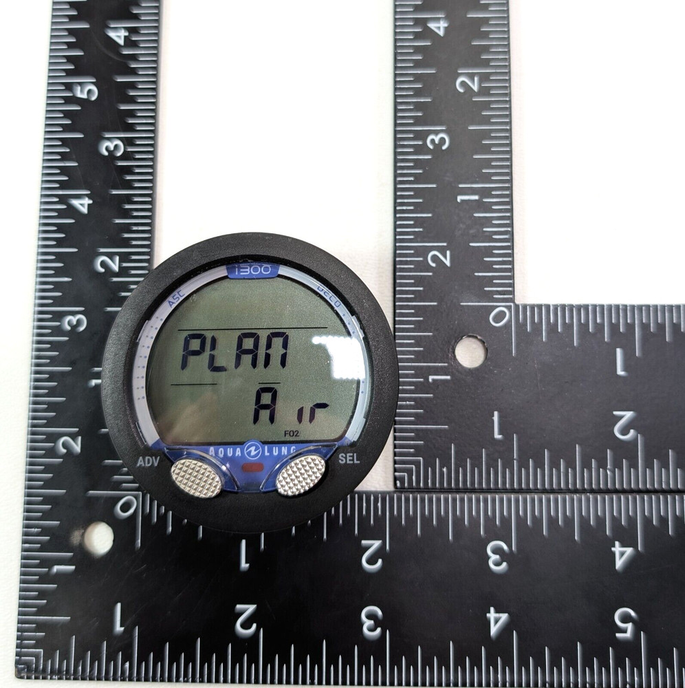 Aqua Lung i300 Puck Module 2 Button Computer Scuba Diving Air & Nitrox #5245