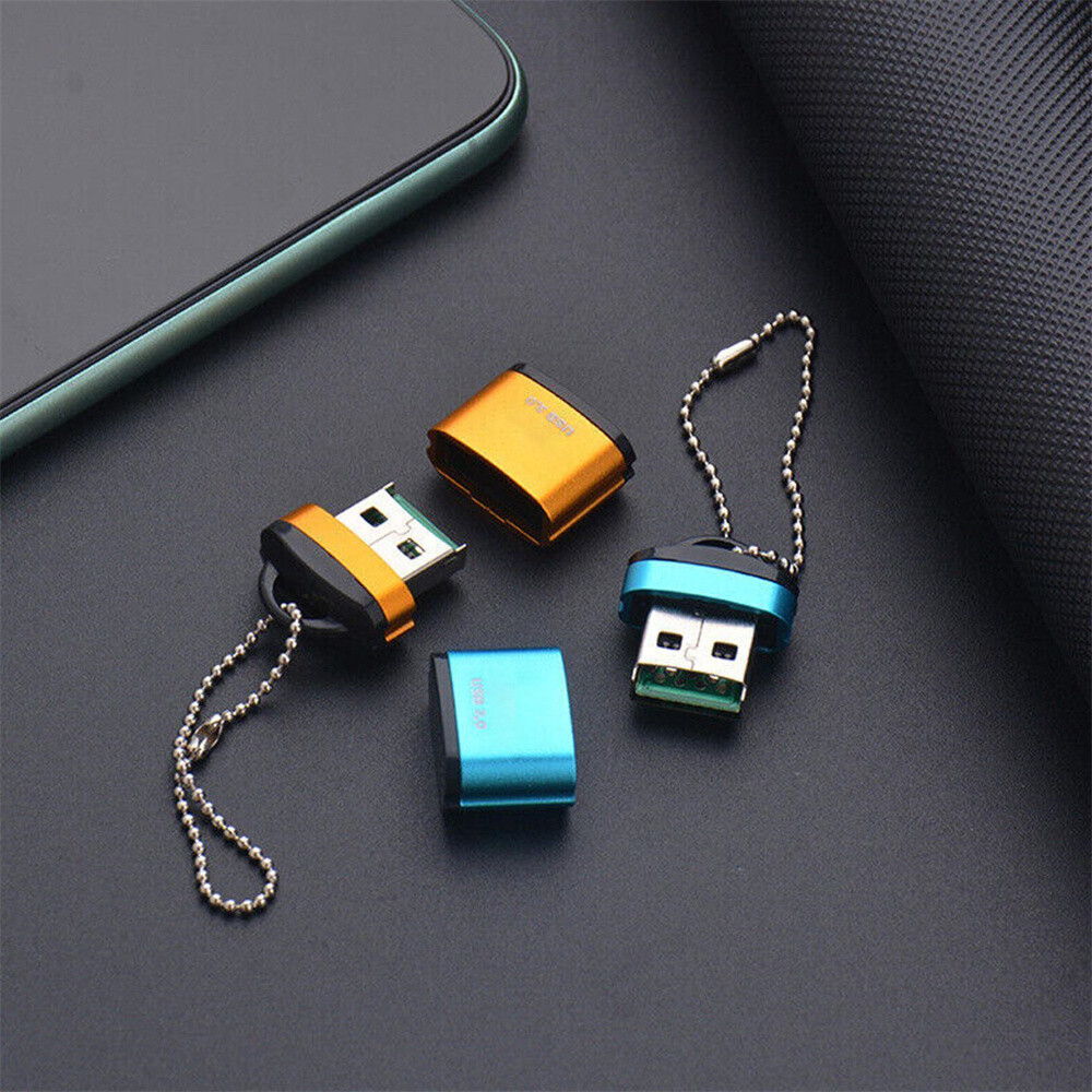 Memory Card Reader To USB 2.0 Adapter for Micro SD SDXC SDHC TF Memory Card