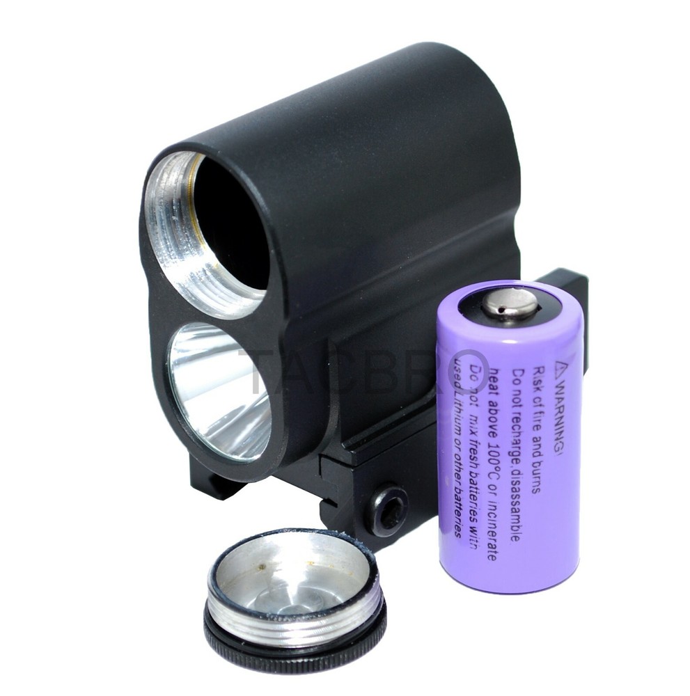 TACBRO® 300 Lumen High Power Micro Flashlight For Sub Compact Pistol!