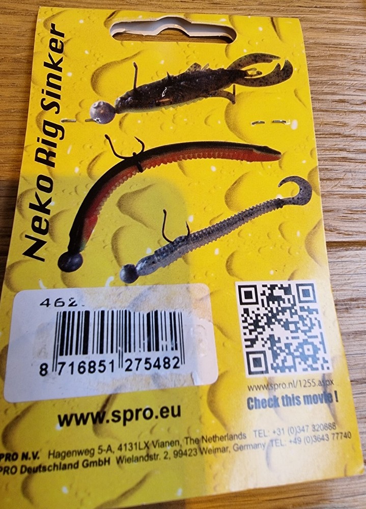 Spro Neko Rig Sinker ( Assorted Weights)