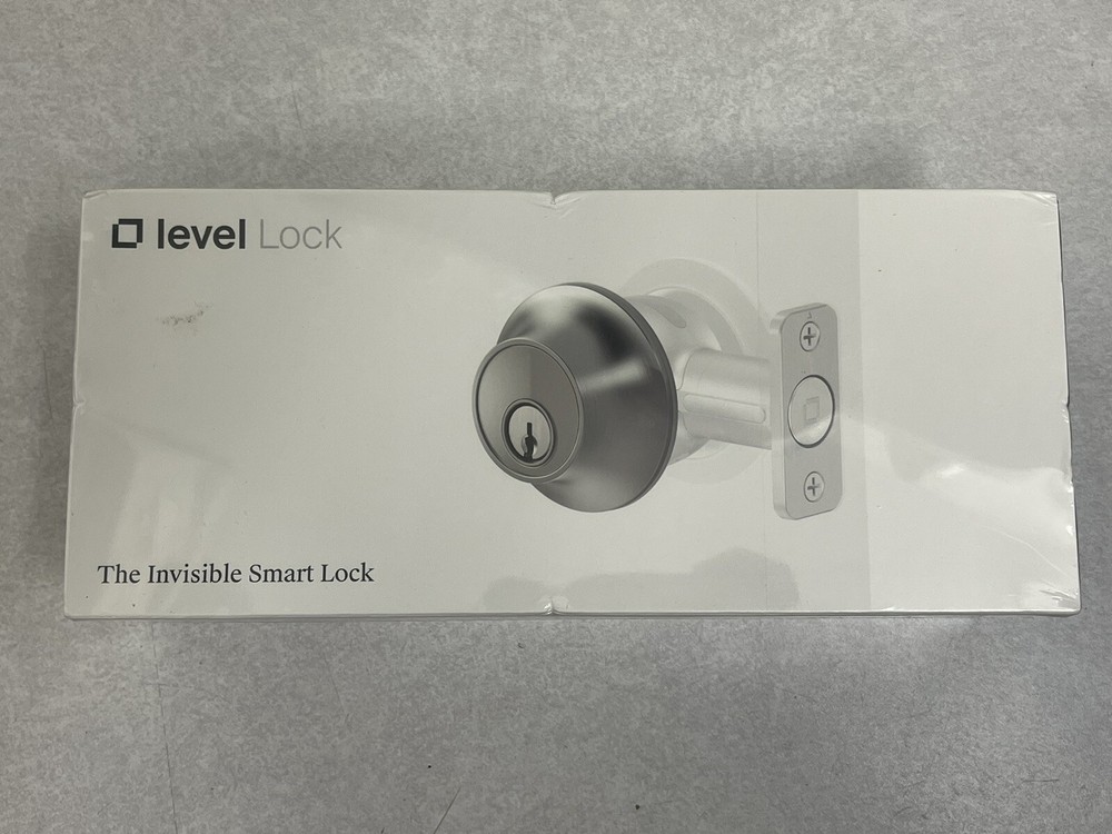 NEW - Level Lock - The Invisible Smart Lock - Matte Black (C-E14U)