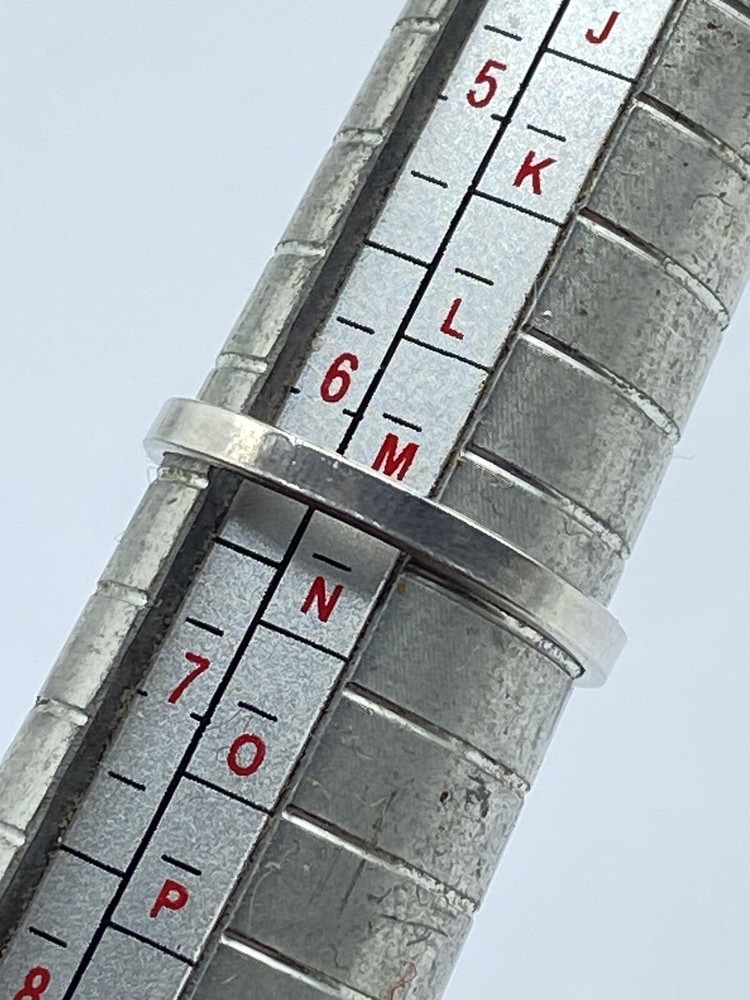 WW2 British Silver & Enamel Royal Army Ordnance Corps Sweetheart Ring Size M