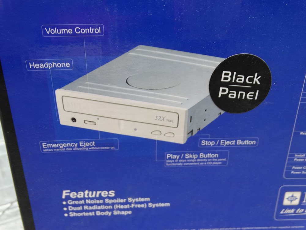 MSI Starspeed 52x E-IDE Internal CD-ROM Drive MS-8152