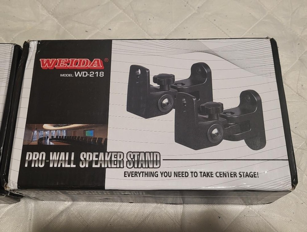 Weida Speaker wall mount - 4 mounts! NEW!