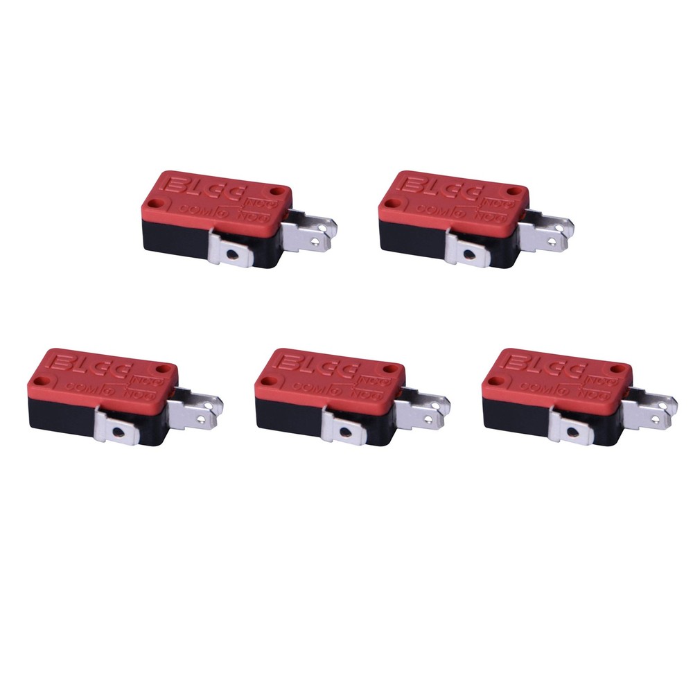 20Pcs Red New 3 Pin Microswitch Push Button For Arcade Mame Jamma Games I