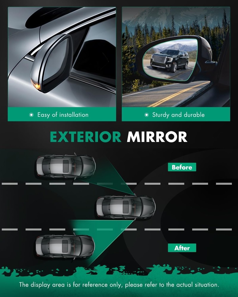 Toyota Corolla Left Mirror 2003 2008 New