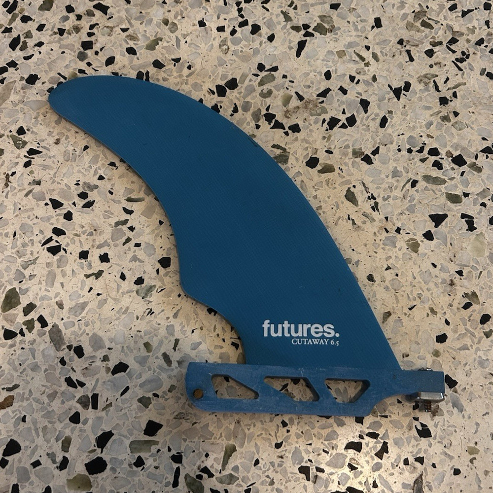 Futures Cutaway 6.5 Surfboard Fin Blue