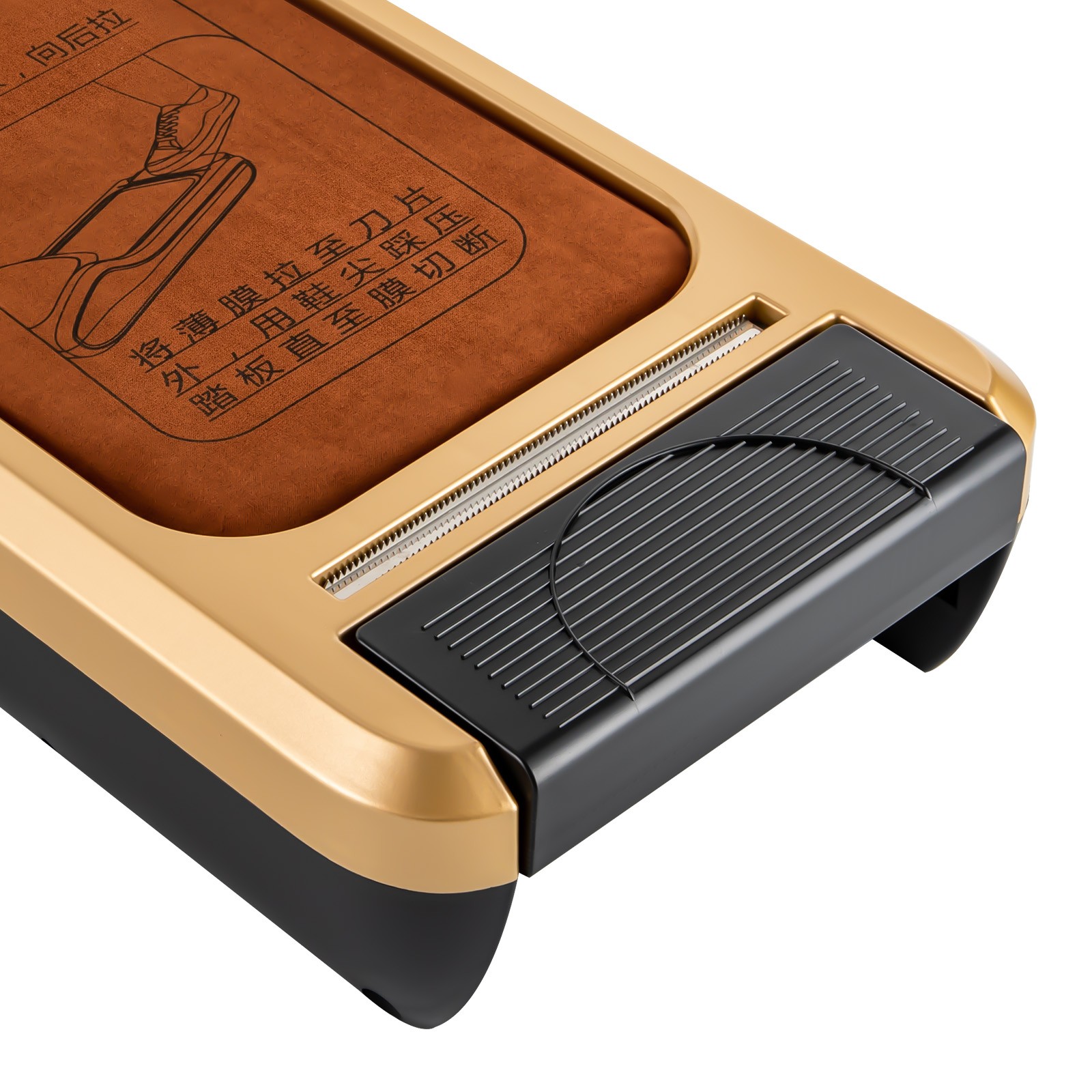 Shoe Film Machine Automatic Shoe Cover Dispenser Step-on 1 Roll of Film Portable