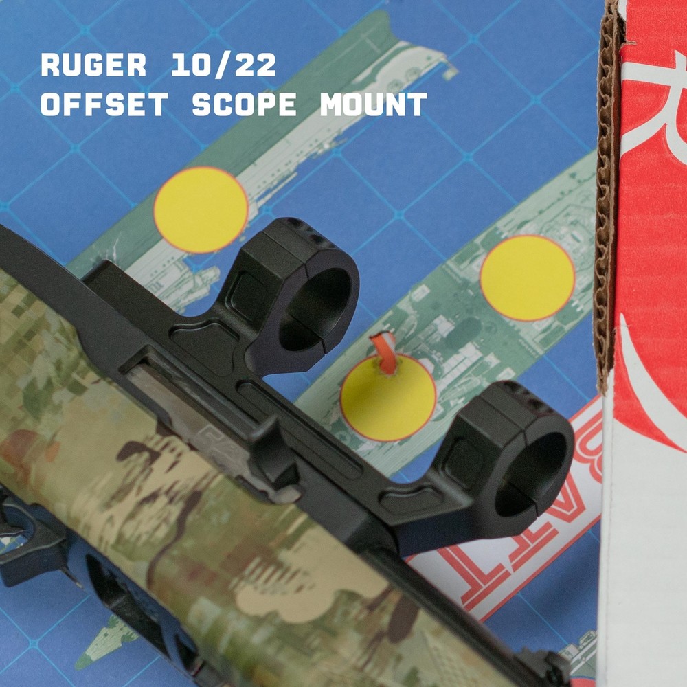 Monstrum Dual Ring Scope Mount | Compatible with Ruger 10/22 | 1 Inch...
