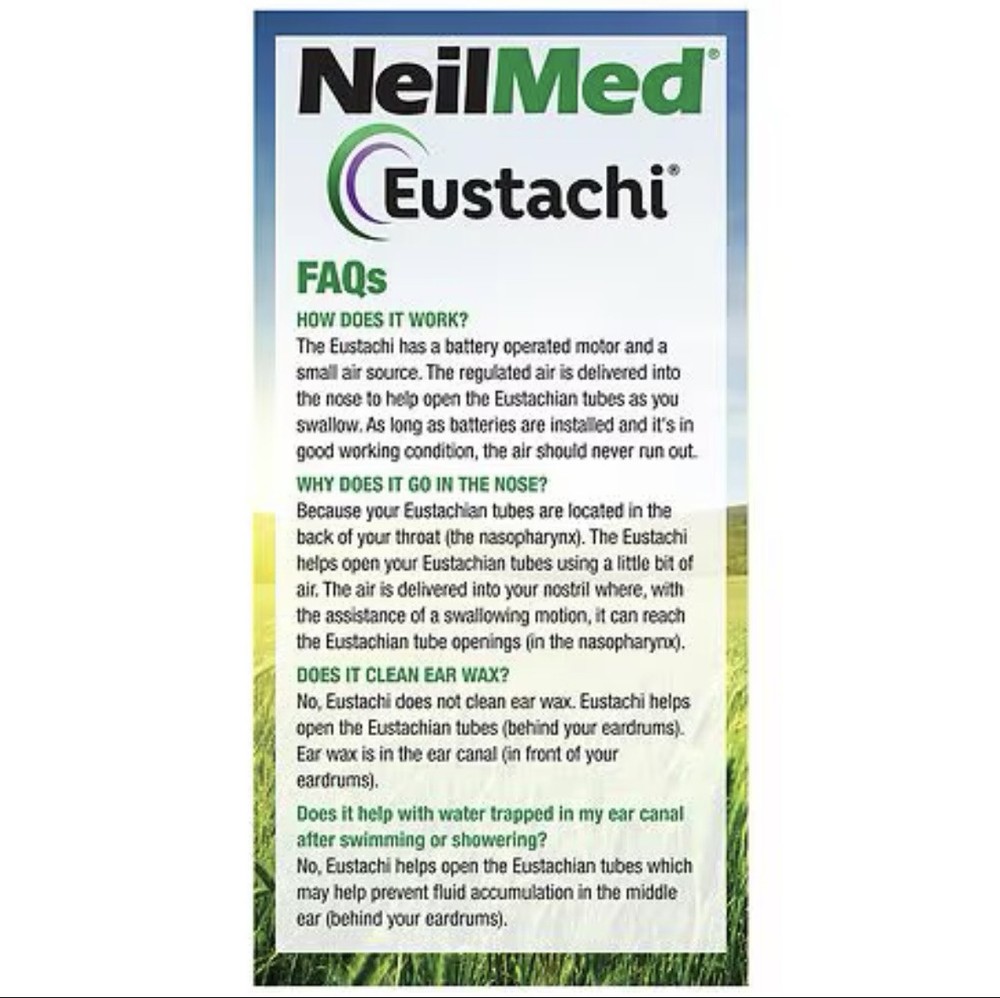 NeilMed Eustachi Pop Blocked Ear Safely - 1 Count