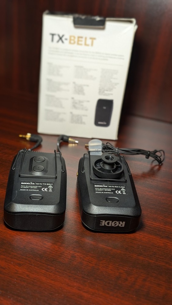 RODELINK TX-BELT Wireless Beltpack Transmitter.