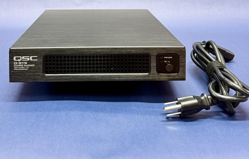 QSC Q-SYS Network I/O CORE NANO Processor