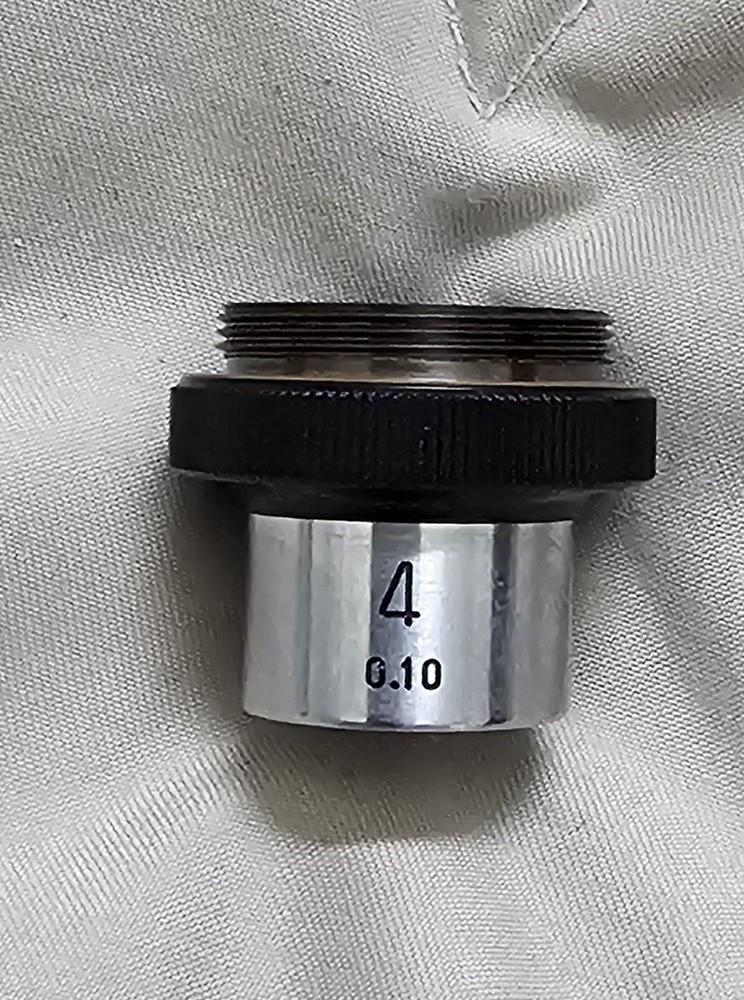 Olympus Microscope Objective 4x 0.1 204000